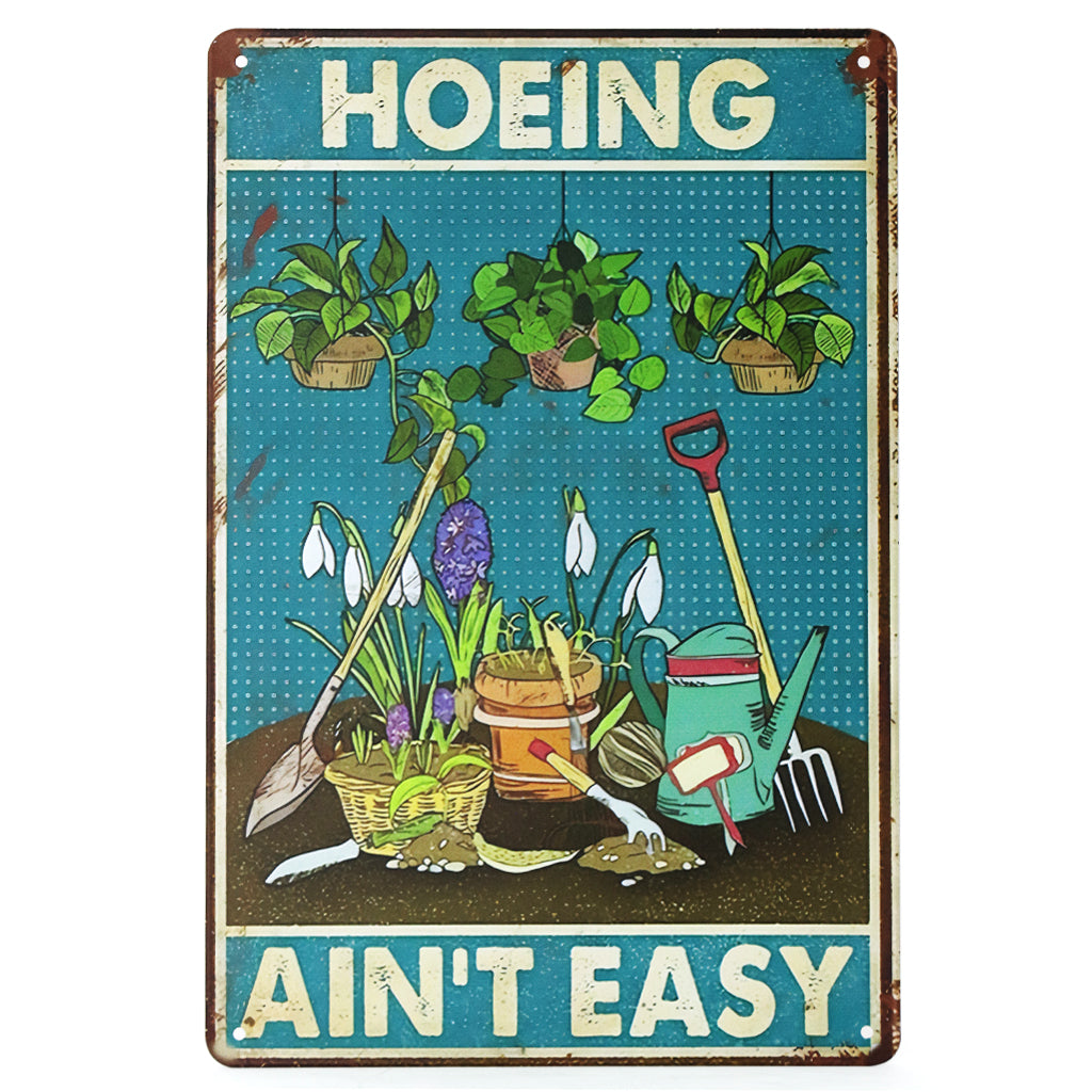 HASTHIP Funny Home Garden Sign - Metal Garden Tin Sign - Garden Wall Decor Items - Retro Poster Wall Hanging Decoration - Gardening Gifts for Plant Lovers - Garden Greenhouse Accessories (20x30 CM) HASTHIP Funny Home Garden Sign - Metal Garden Tin Sign - Garden Wall Decor Items - Retro Poster Wall Hanging Decoration - Gardening Gifts for Plant Lovers - Garden Greenhouse Accessories (20x30 CM)